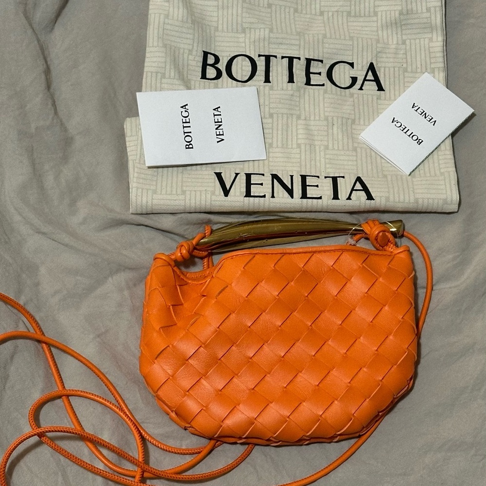 Bottega Veneta Orange Mini Bag